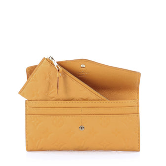 Louis Vuitton Curieuse Wallet Monogram Empreinte Leather
