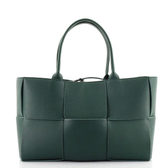 Bottega Veneta Arco Tote Maxi Intrecciato Leather Medium
