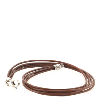 Bvlgari Multistrand Necklace Cord with Metal