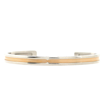 Bvlgari B.Zero1 Cuff Bracelet 18K Rose Gold and Stainless Steel
