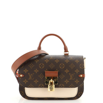 Louis Vuitton Vaugirard Handbag Monogram Canvas with Leather