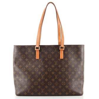 Louis Vuitton Luco Handbag Monogram Canvas
