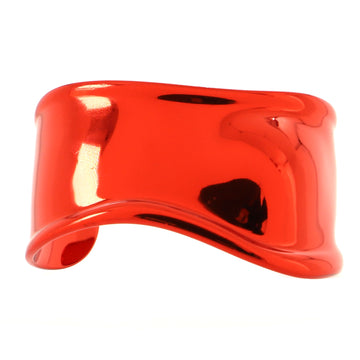 Tiffany & Co. Elsa Peretti Bone Cuff Bracelet Metal Plated Copper Medium