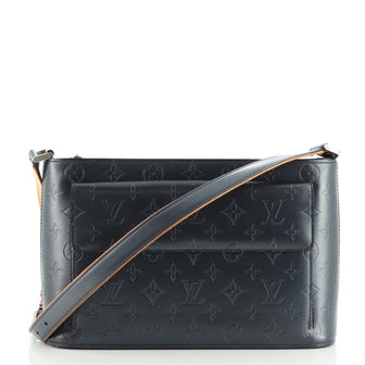 Louis Vuitton Mat Allston Handbag Monogram Vernis