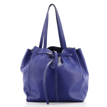 Celine Phantom Tie Cabas Tote Leather Small
