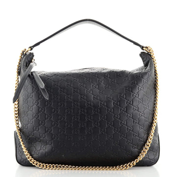 Gucci Linea A Signature Hobo Guccissima Leather Large