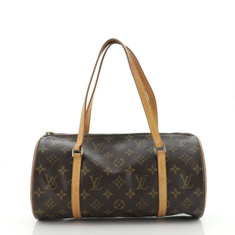Louis Vuitton Papillon Handbag Monogram Canvas 30