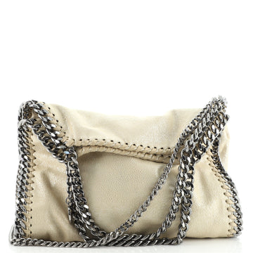 Stella McCartney Falabella Fold Over Crossbody Bag Shaggy Deer Mini