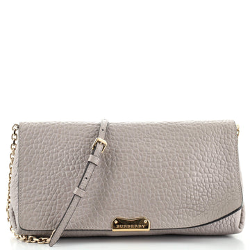 Burberry Mildenhall Shoulder Bag Heritage Grained Leather Medium