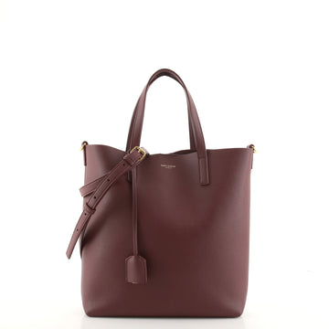 Saint Laurent Shopper Tote Leather Toy