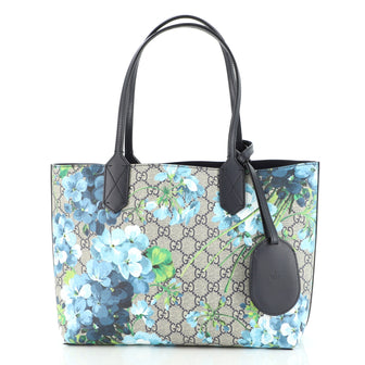 Gucci Reversible Tote Blooms GG Print Leather Small