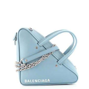 Balenciaga Chain Triangle Duffle Bag Leather XS