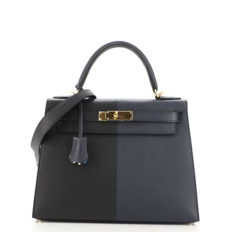 Hermes Casaque Kelly Handbag Epsom 28