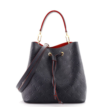 Louis Vuitton NeoNoe Handbag Monogram Empreinte Leather MM