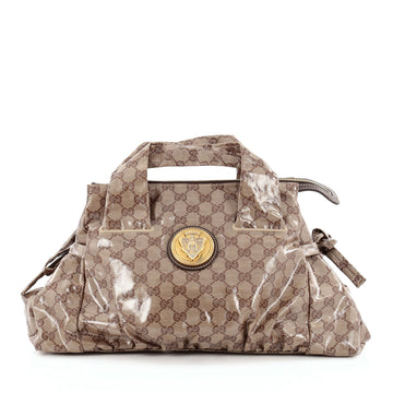 Gucci Hysteria Tote GG Coated Canvas Medium