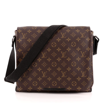 Louis Vuitton District Bag Macassar Monogram Canvas MM