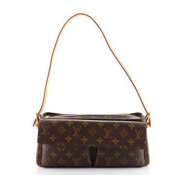 Louis Vuitton Viva Cite Handbag Monogram Canvas MM