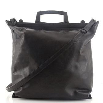 Givenchy Star Handle Tote Embossed Leather Tall