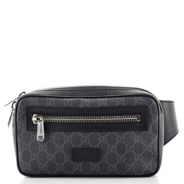 Gucci Soft Zip Belt Bag GG Coated Canvas Small