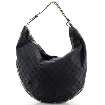 Gucci Biba Hobo GG Canvas Medium