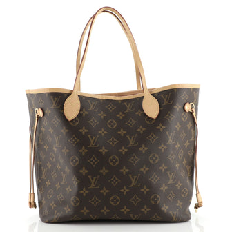 Louis Vuitton Neverfull NM Tote Monogram Canvas MM