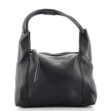 Gucci Zip Shoulder Bag Leather Small