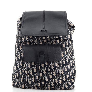 Christian Dior Motion Backpack Oblique Nylon with Leather Medium