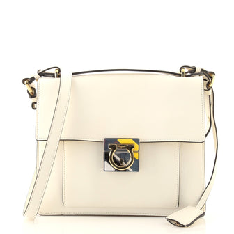 Salvatore Ferragamo Aileen Shoulder Bag Leather Medium
