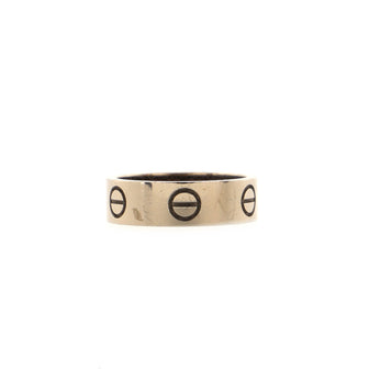 Cartier Love Band Ring 18K White Gold