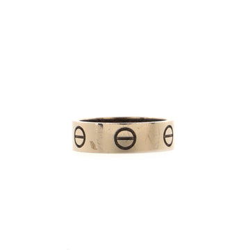 Cartier Love Band Ring 18K White Gold