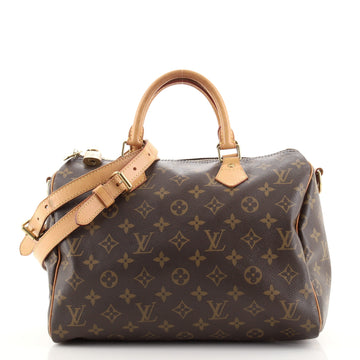 Louis Vuitton Speedy Bandouliere Bag Monogram Canvas 30