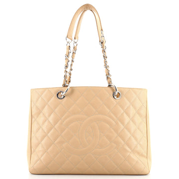 Chanel Grand Shopping Tote Quilted Caviar