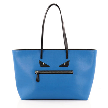 Fendi Monster Roll Tote Leather Medium