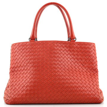 Bottega Veneta Milano Tote Intrecciato Nappa Large