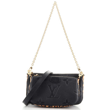 Louis Vuitton Multi Pochette Accessoires Wild at Heart Monogram Empreinte Giant
