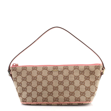 Gucci Boat Pochette GG Canvas Small