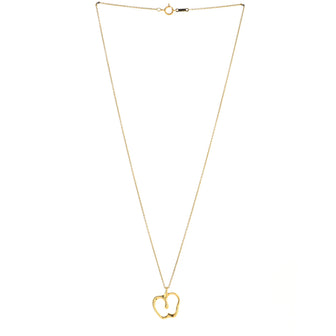 Tiffany & Co. Elsa Peretti Apple Pendant Necklace 18K Yellow Gold