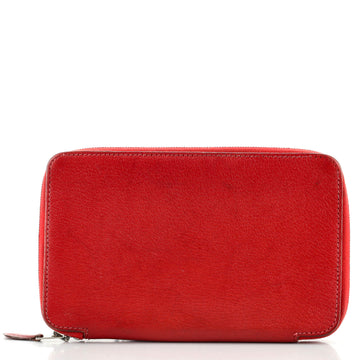 Hermes Globetrotter Zip Agenda Chevre Mysore GM