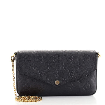 Louis Vuitton Felicie Pochette Monogram Empreinte Leather