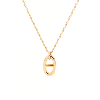 Hermes Farandole Pendant Necklace 18K Rose Gold Small