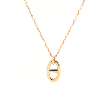 Hermes Farandole Pendant Necklace 18K Rose Gold Small