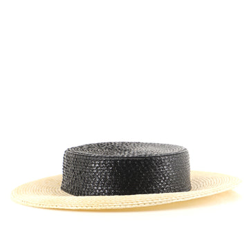 Saint Laurent Wide Brim Hat Straw