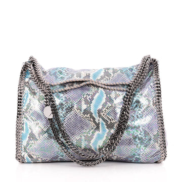 Stella McCartney Falabella Tote Faux Snakeskin Large