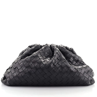 Bottega Veneta The Pouch Intrecciato Leather Large