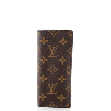 Louis Vuitton Etui Lunettes Simple Glasses Case Monogram Canvas