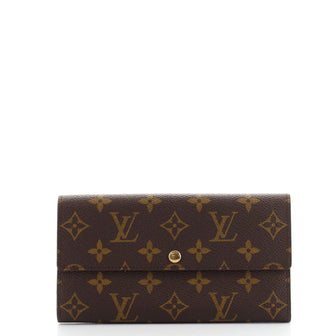 Louis Vuitton Vintage Sarah Wallet Monogram Canvas