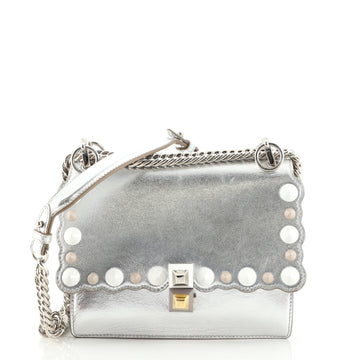 Fendi Kan I Bag Studded Leather Small