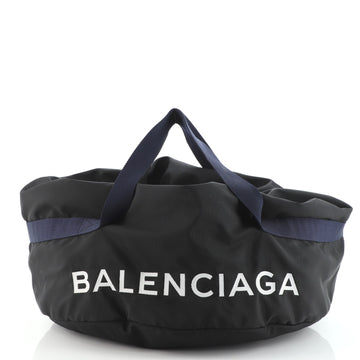Balenciaga Wheel Duffle Bag Nylon Small