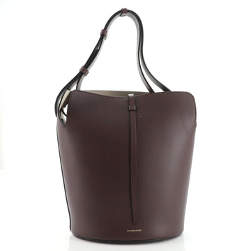 Burberry Supple Bucket Bag Leather Large