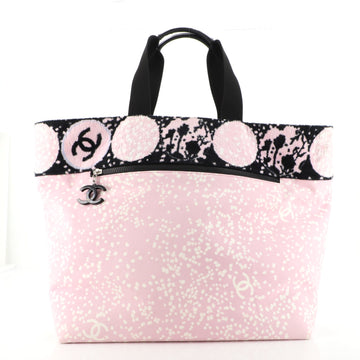 Chanel CC Beach Tote Terry Cloth and Printed Canvas Medium